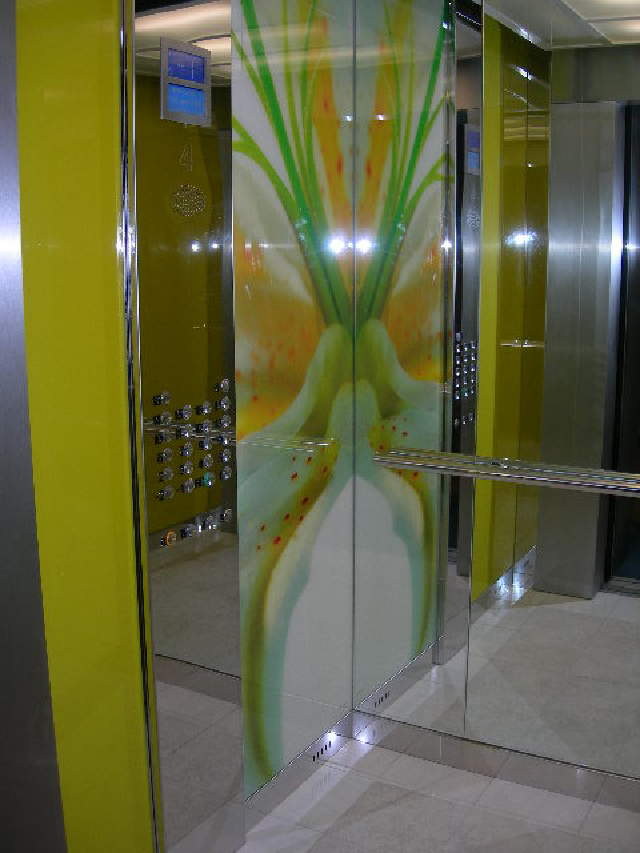 Photo d'un ascenseur